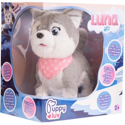 Zabawka interaktywna PUPPY LUV Piesek Luna DKO8277