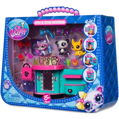 Zestaw figurek LITTLEST PET SHOP Słodka stylowa stacja LPS00722