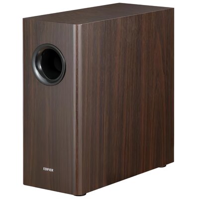 Subwoofer EDIFIER T5s Brązowy, Aktywny, 70W, Obudowa z MDF, DSP