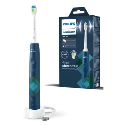 Szczoteczka soniczna PHILIPS Sonicare 4100 HX3689/42 Niebieski