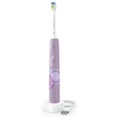 Szczoteczka soniczna PHILIPS Sonicare 4100 HX3689/44 Fioletowy
