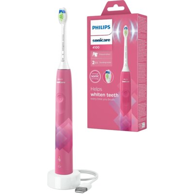 Szczoteczka soniczna PHILIPS Sonicare 4100 HX3689/41 Różowy