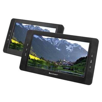 Przenośny odtwarzacz DVD SOUNDMASTER DB1850SW (dwa ekrany) Czarny