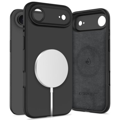 Etui TECH-PROTECT Silicone MagSafe do Apple iPhone Air Czarny