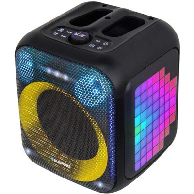 Power Audio BLAUPUNKT PB6LED 120W, Bluetooth, Bateria 11 godzin, Tuner FM, Mikrofon w zestawie, Wejście USB