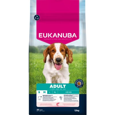 Karma dla psa EUKANUBA Adult Small and Medium Breed Łosoś 12 kg
