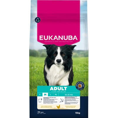 Karma dla psa EUKANUBA Adult Medium Breeds Kurczak 15 kg