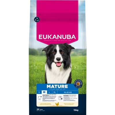 Karma dla psa EUKANUBA Mature Medium Breed Kurczak 15 kg
