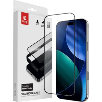 Szkło hartowane CRONG 3D Armour Glass do Apple iPhone 17 Pro Max