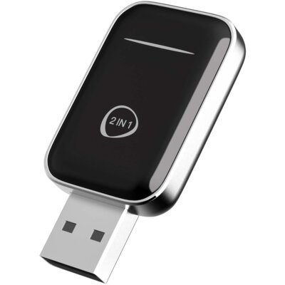 Adapter XENSO M1 Bezprzewodowy CarPlay Android Auto Czarny