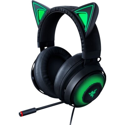 Słuchawki RAZER Kraken Kitty Nauszne, ANC, Dźwięk przestrzenny