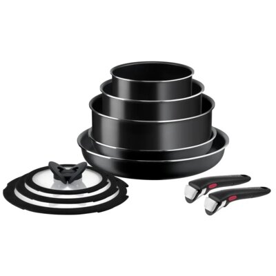 Zestaw garnków i patelnii TEFAL Ingenio Easy Cook & Clean L1549042 (10 elementów)
