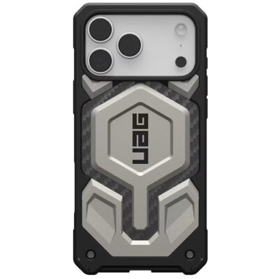 Etui UAG Monarch Pro MagSafe do Apple iPhone 17 Pro Max Srebrny