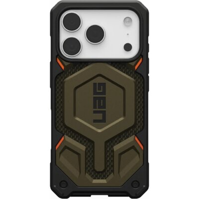Etui UAG Monarch Pro MagSafe do Apple iPhone 17 Pro Kevlar Czarno-zielony