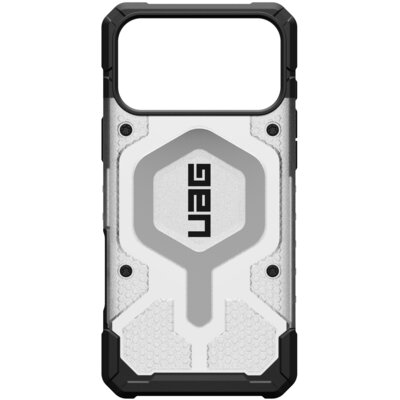 Etui UAG Pathfinder Clear do Apple iPhone 17 Pro Max Srebrny