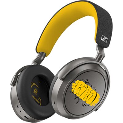Słuchawki nauszne SENNHEISER Momentum 4 Wireless - 80th Anniversary Edition ANC Czarno-żółty