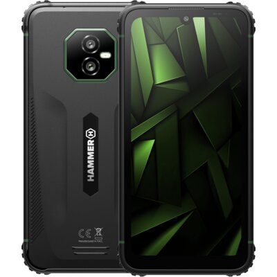 Smartfon HAMMER Ranger 8/256GB 6.088" Czarno-zielony