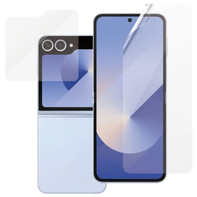 Szkło hartowane PANZERGLASS Ultra-Wide Fit do Samsung Galaxy Z Flip 6 + folia ochronna
