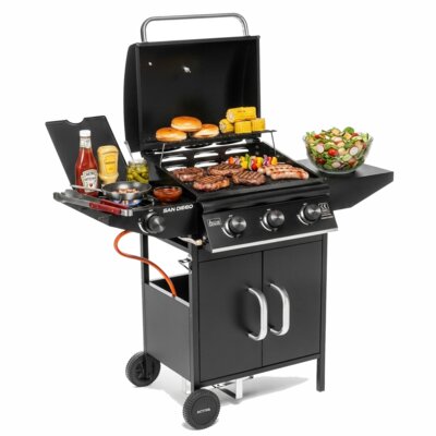 Grill ogrodowy gazowy ACTIVA San Diego 19689GD