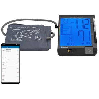 Ciśnieniomierz GÖTZE & JENSEN MD47A1 Czarny