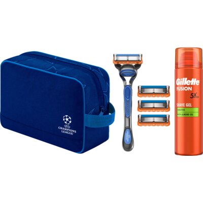 Zestaw GILLETTE Fusion UCL + Żel Sensitive 200 ml