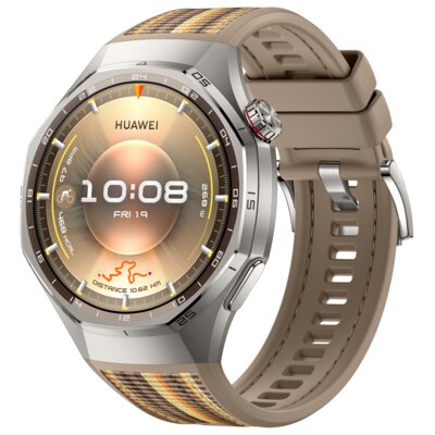 Smartwatch HUAWEI Watch GT 6 Pro Classic 46mm Srebrno-brązowy