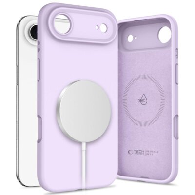 Etui TECH-PROTECT Silicone MagSafe do Apple iPhone Air Jasnofioletowy