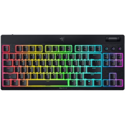 Klawiatura RAZER BlackWidow V4 Low-Profile Tenkeyless HyperSpeed Orange Switch