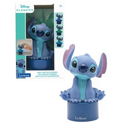 Zabawka lampka nocna z głośnikiem LEXIBOOK Stitch NS01D