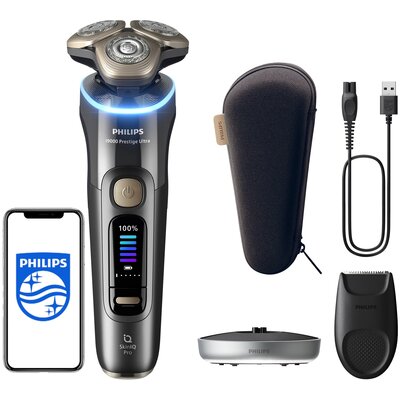 Golarka PHILIPS Seria i9000 Prestige Ultra SkinIQ Pro XP9402/11 Na mokro i sucho