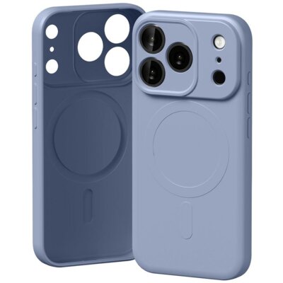 Etui MERCURY Semi-Silicone MagSafe do Apple iPhone 17 Pro Max Fioletowy