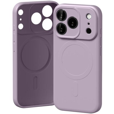 Etui MERCURY Semi-Silicone MagSafe do Apple iPhone 17 Pro Max Lawendowy