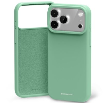 Etui MERCURY Silicone do Apple iPhone 17 Pro Max Zielony