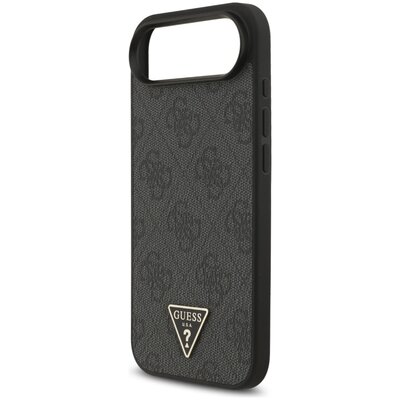 Etui GUESS 4G Strap Triangle Logo MagSafe do Apple iPhone Air Czarny + brelok