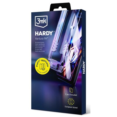 Szkło hartowane 3MK Hardy Hardura 9H do Apple iPhone 17 Pro Max (2 szt.)