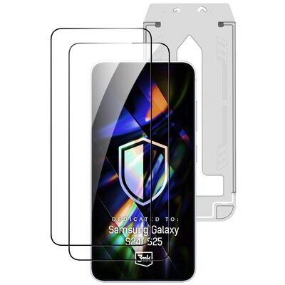 Szkło hartowane 3MK Hardy Hardura 9H do Samsung Galaxy S24/S25 (2 szt.)