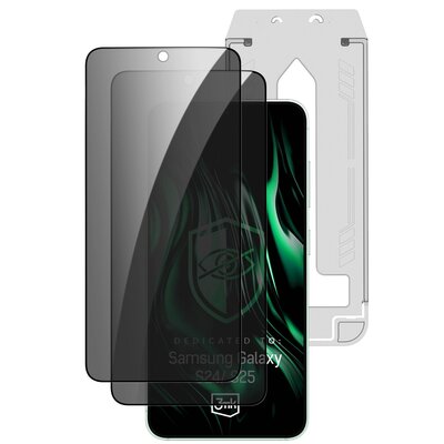 Szkło prywatyzujące 3MK Hardy Privzone do Samsung Galaxy S24/S25