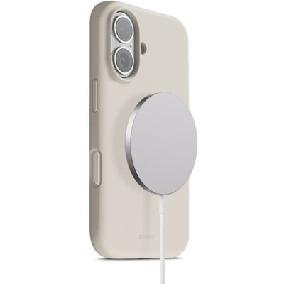 Etui CRONG Color Cover Magnetic MagSafe do Apple iPhone 17 Kamienny beż