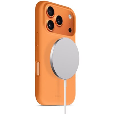 Etui CRONG Color Cover Magnetic MagSafe do Apple iPhone 17 Pro Pomarańczowy
