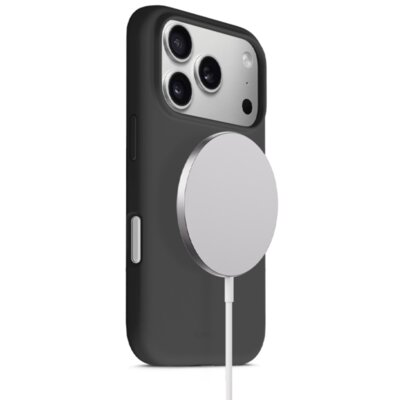 Etui CRONG Color Cover Magnetic MagSafe do Apple iPhone 17 Pro Czarny