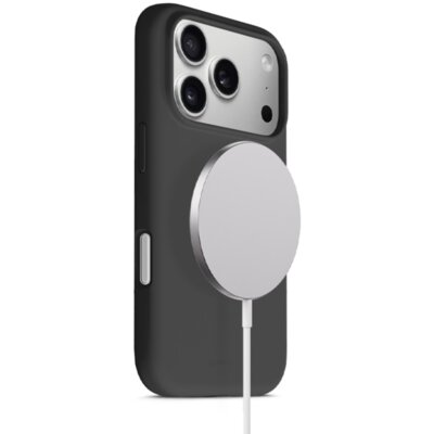 Etui CRONG Color Cover Magnetic MagSafe do Apple iPhone 17 Pro Max Czarny