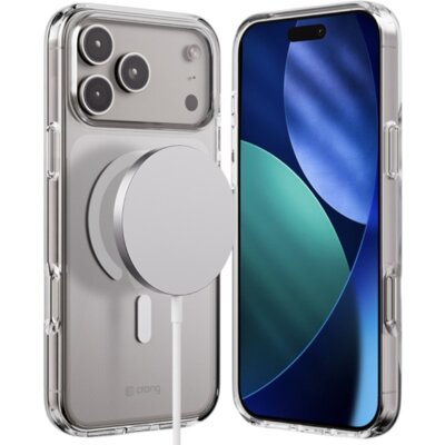 Etui CRONG Clear MAG Cover MagSafe do Apple iPhone 17 Pro Max Przezroczysty