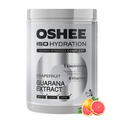Izotonik OSHEE Iso Hydration Grejpfrutowy (550 g)