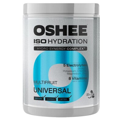 Izotonik OSHEE Iso Hydration Wieloowocowy (550 g)