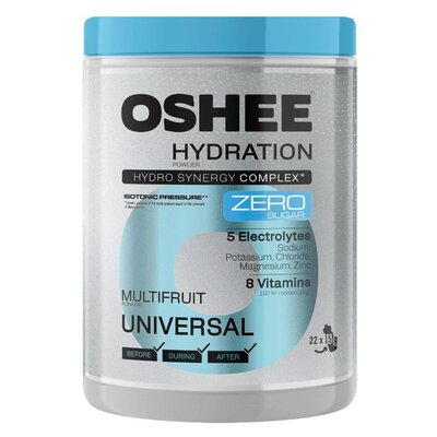 Izotonik OSHEE Hydration Zero Wieloowocowy (330 g)