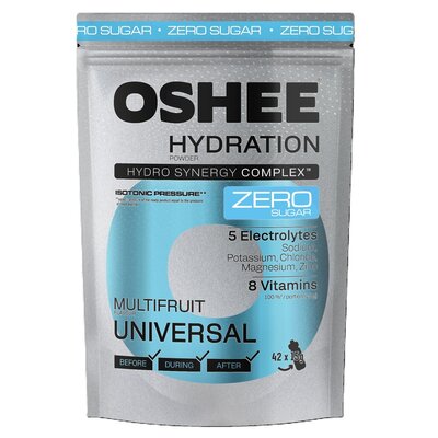 Izotonik OSHEE Hydration Zero Wieloowocowy (630 g)