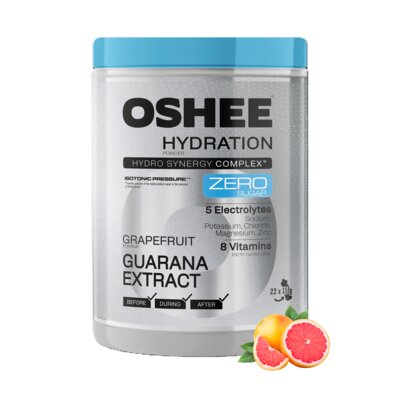 Izotonik OSHEE Hydration Zero Grejpfrutowy (330 g)