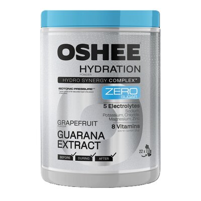 Izotonik OSHEE Hydration Zero Grejpfrutowy (330 g)