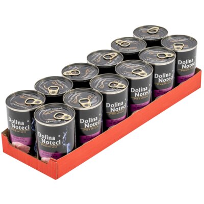 Karma dla kota DOLINA NOTECI Premium Indyk 12 x 400 g