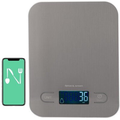 Waga kuchenna GÖTZE & JENSEN KS602 z bluetooth i aplikacją